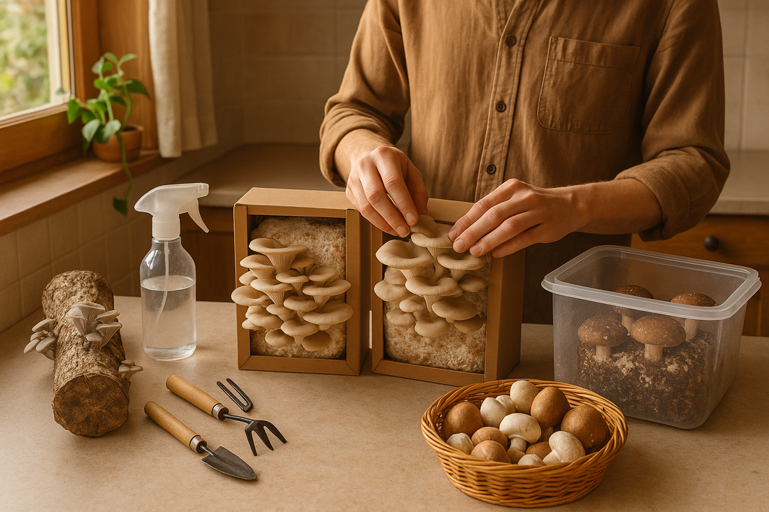 Step-by-Step Guide to Growing Mushrooms at Home