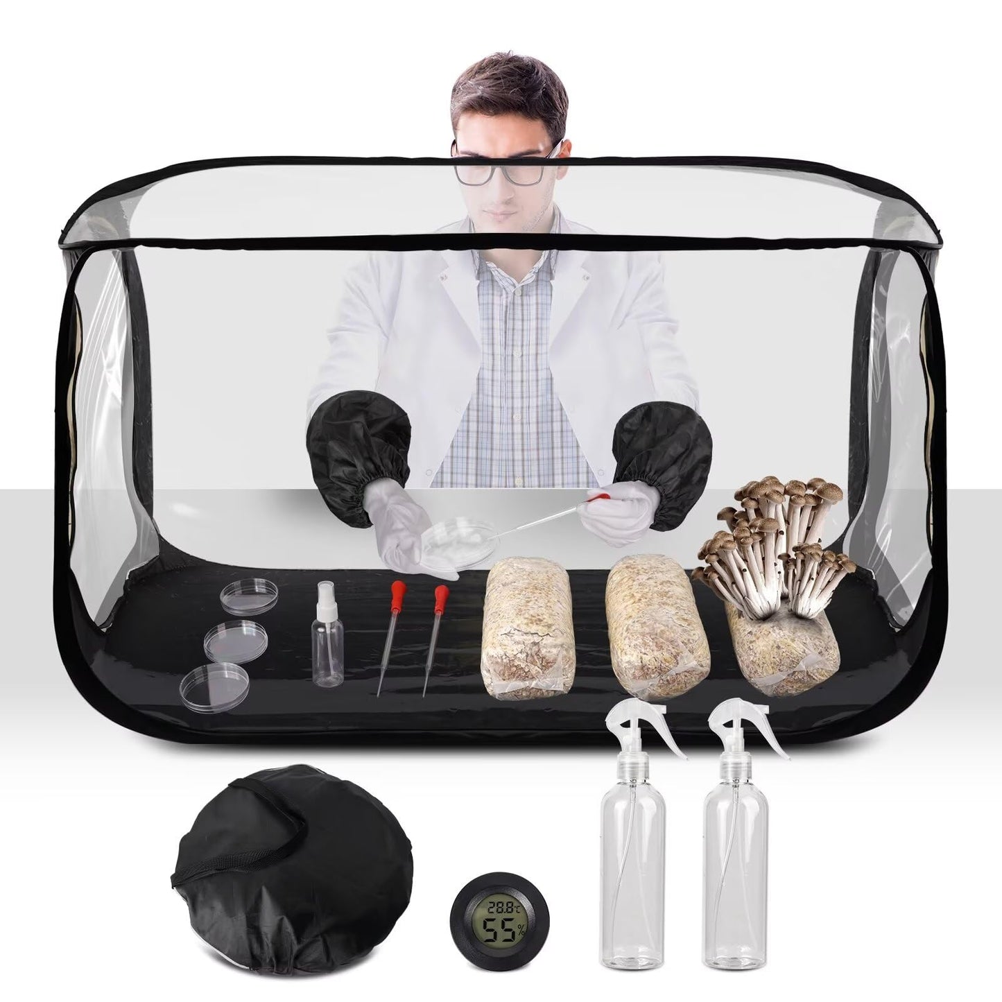 Large Mushroom Grow Tent Box