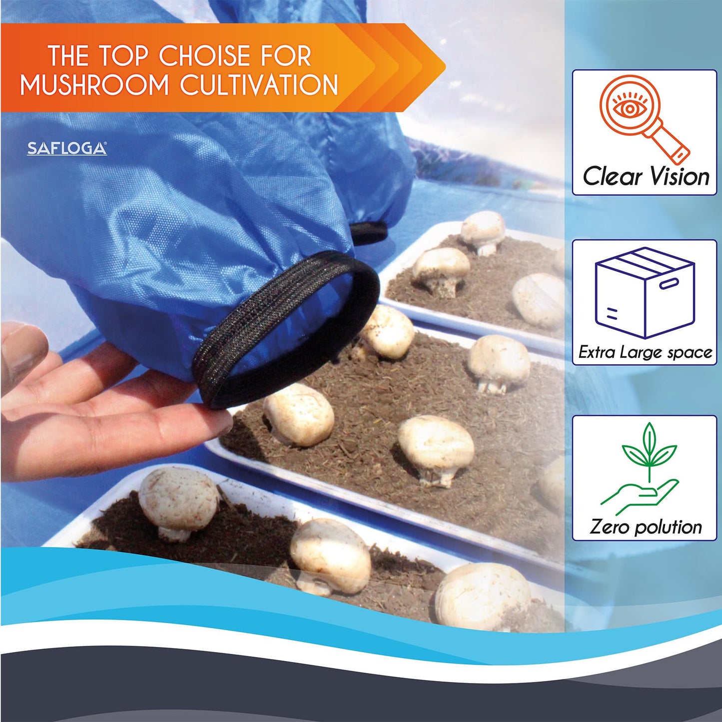 Portable Mushroom Growing Tent