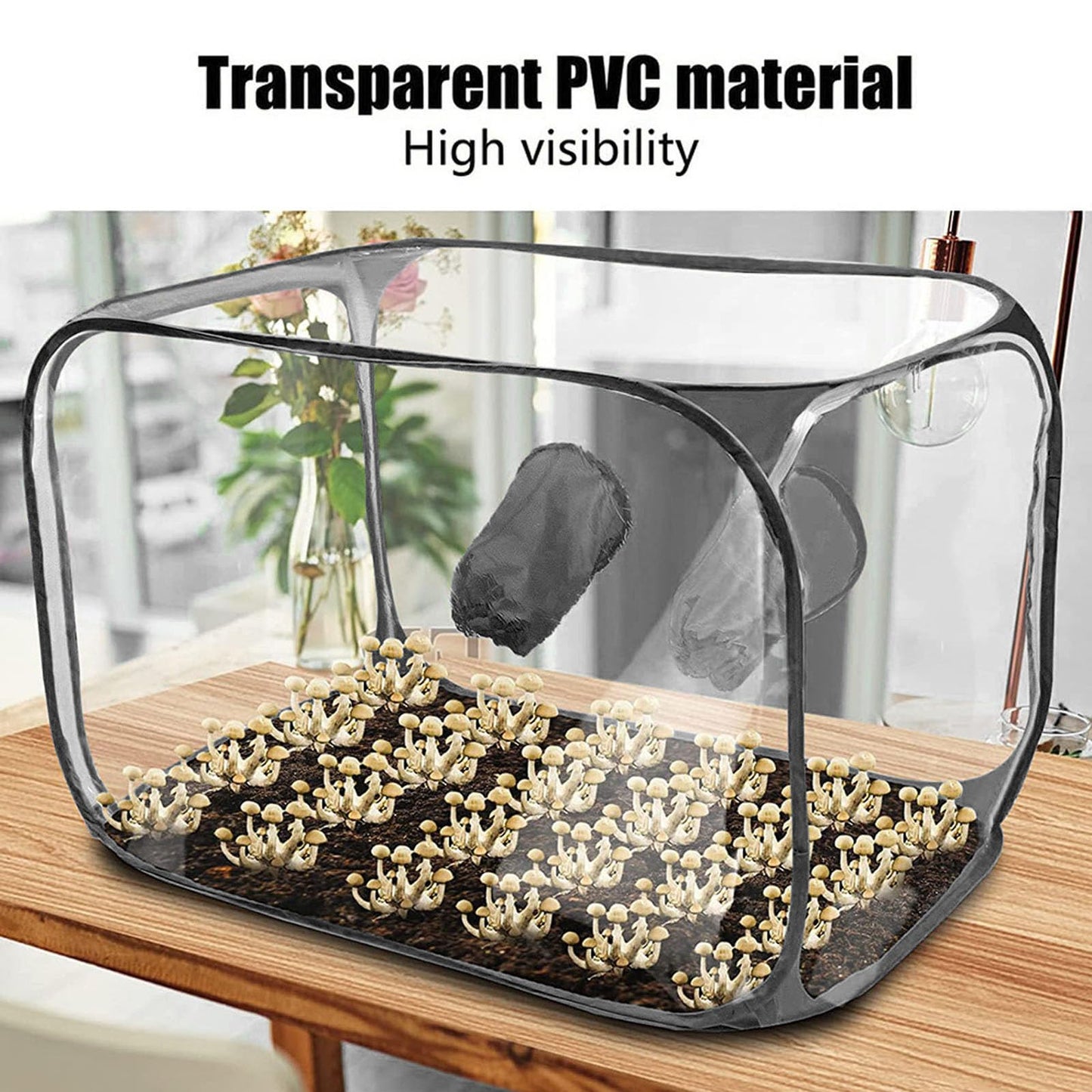 Portable Mushroom Grow Tent Kit