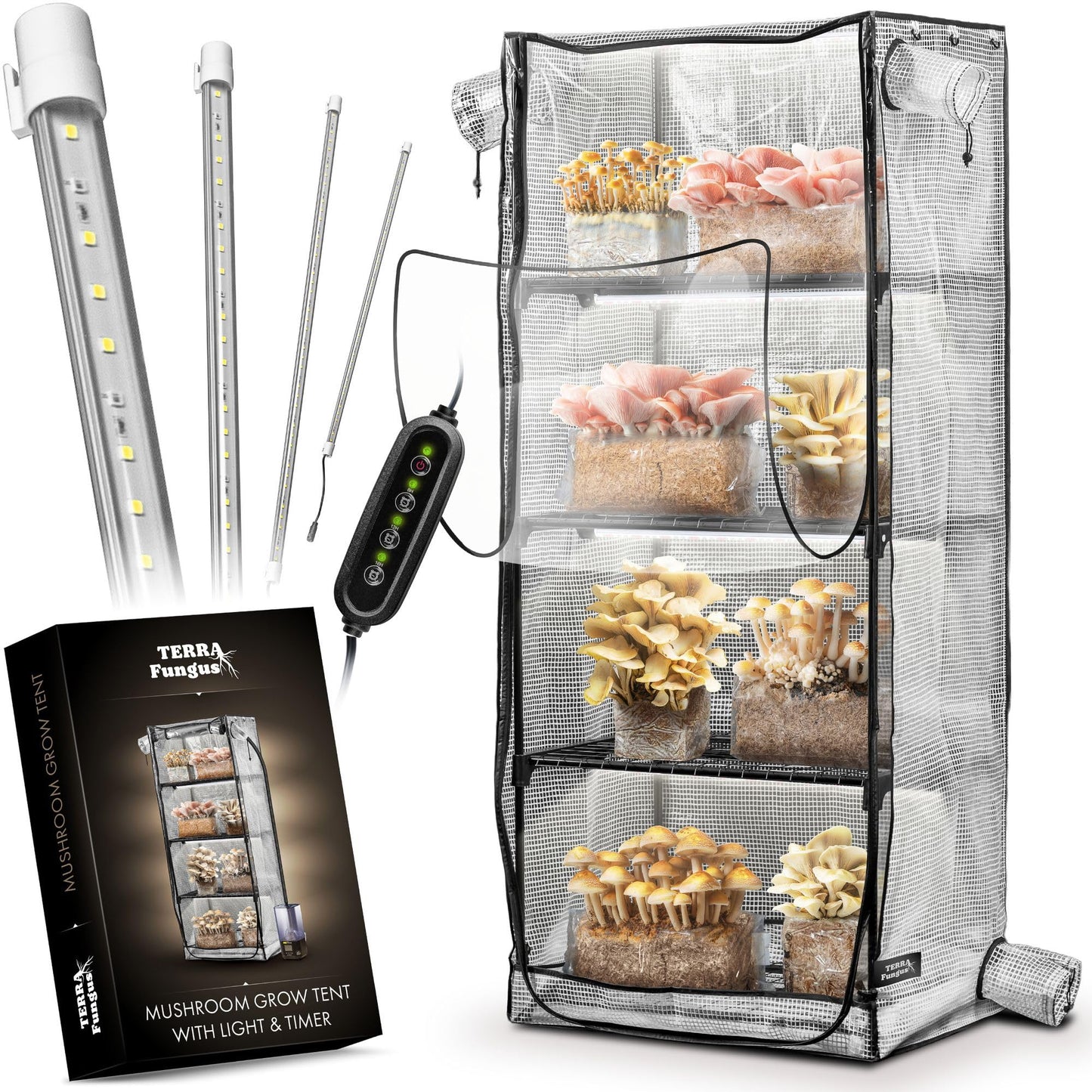 Mushroom Grow Tent with Light