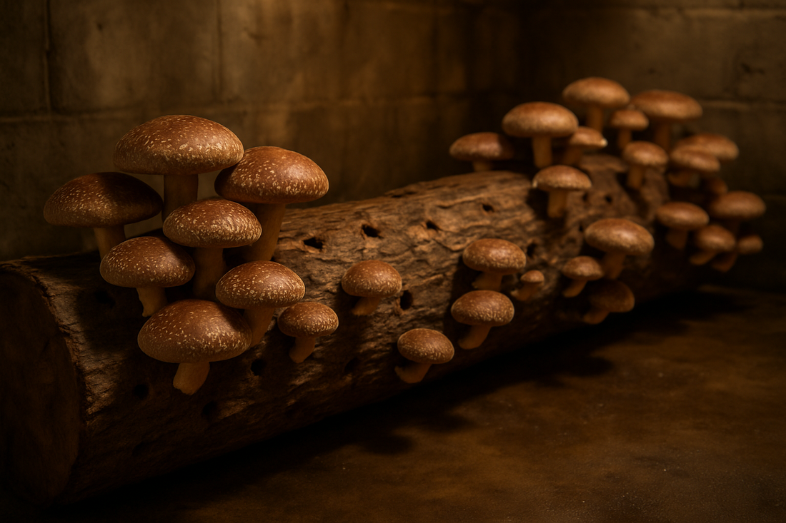 How to Grow Shiitake Mushrooms Indoors at Home: A Complete Guide