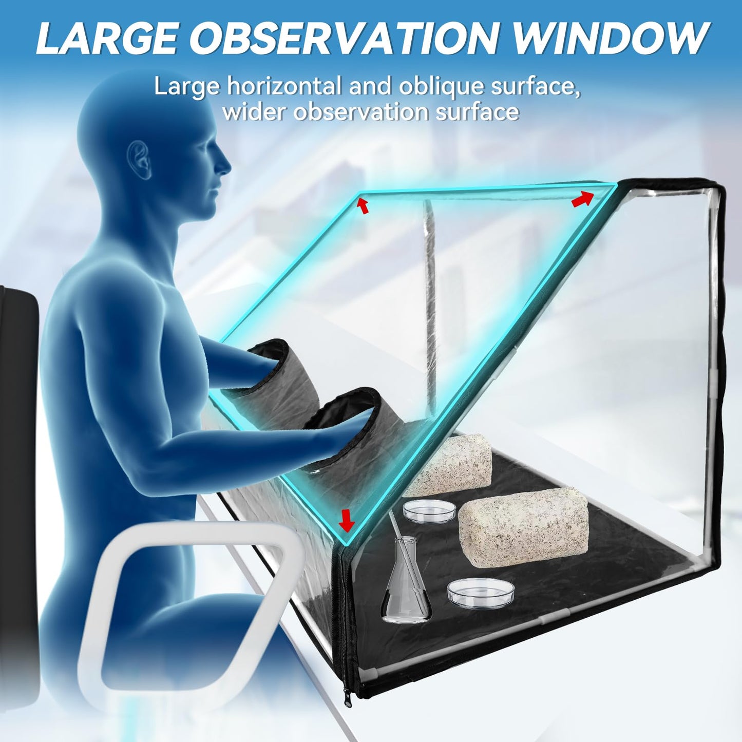 Large Still Air Mushroom Kit