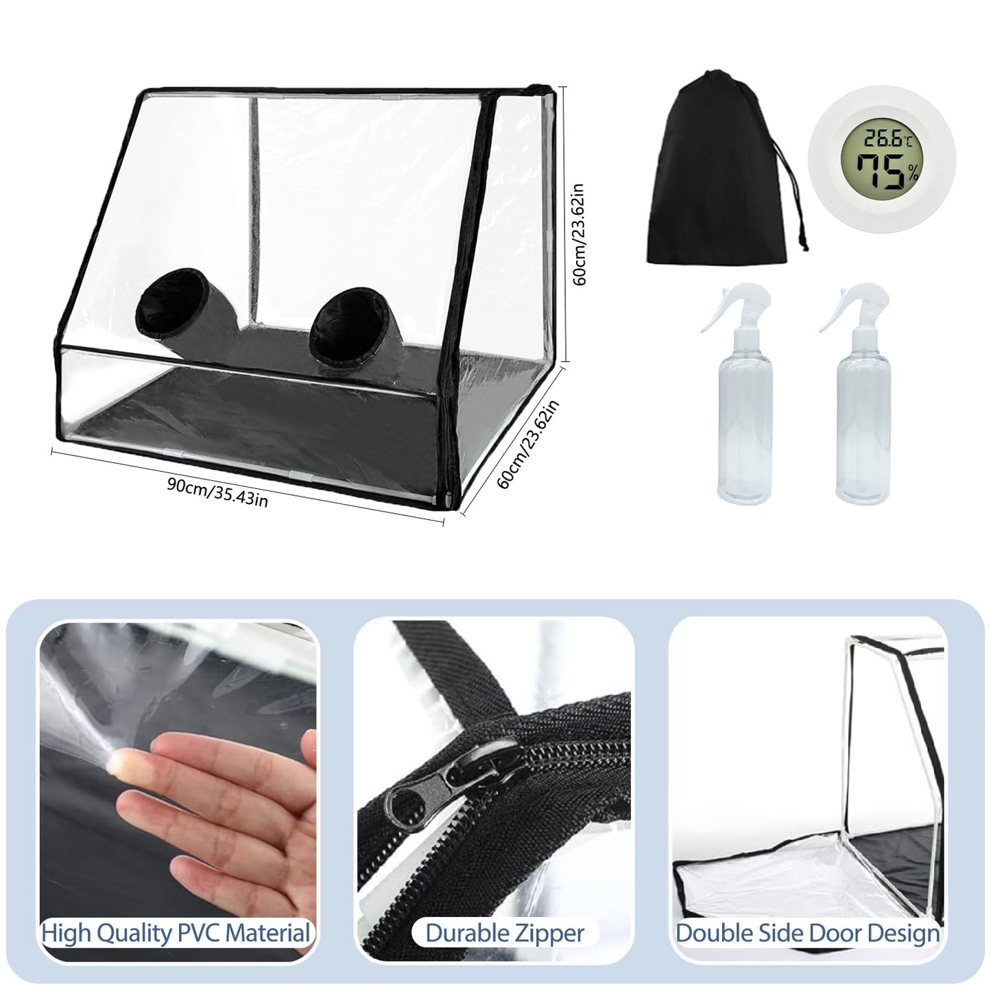 Large Still Air Mushroom Kit