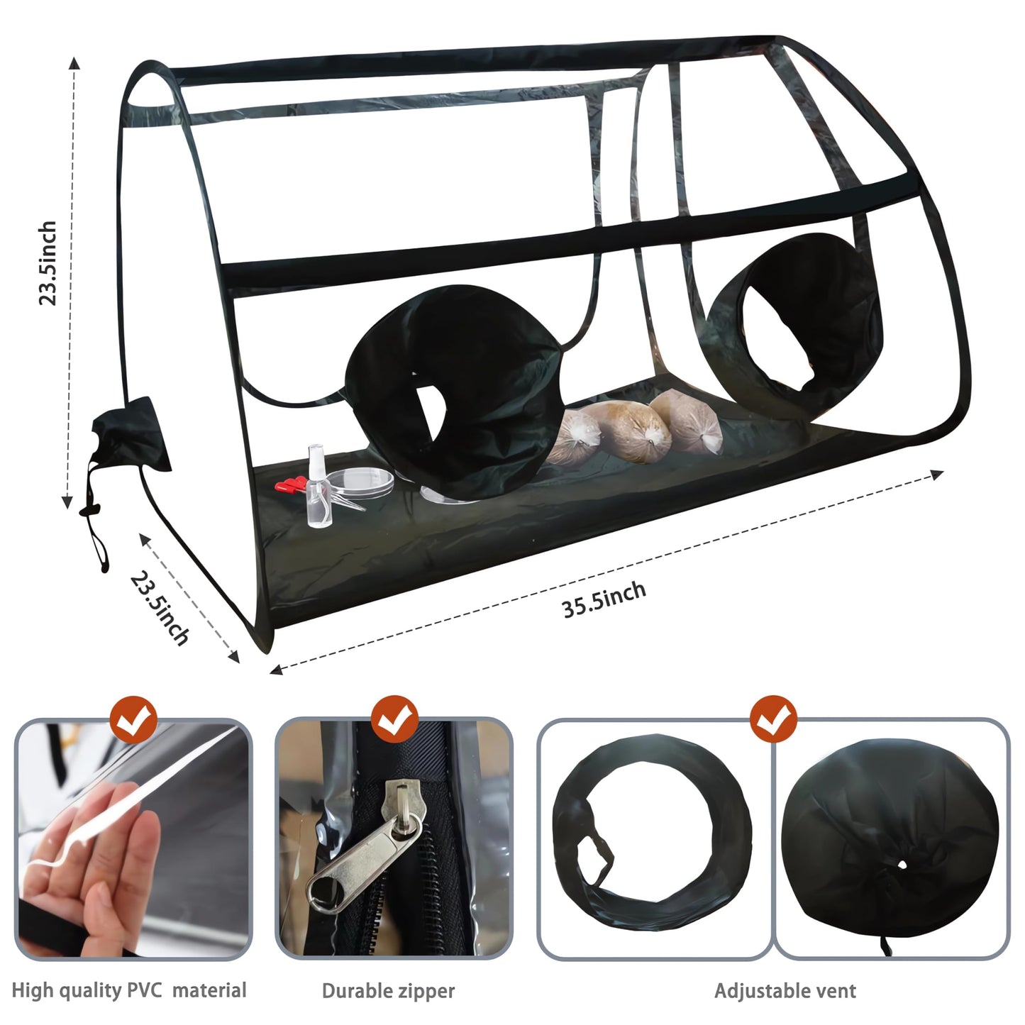 Still Air Mushroom Grow Kit